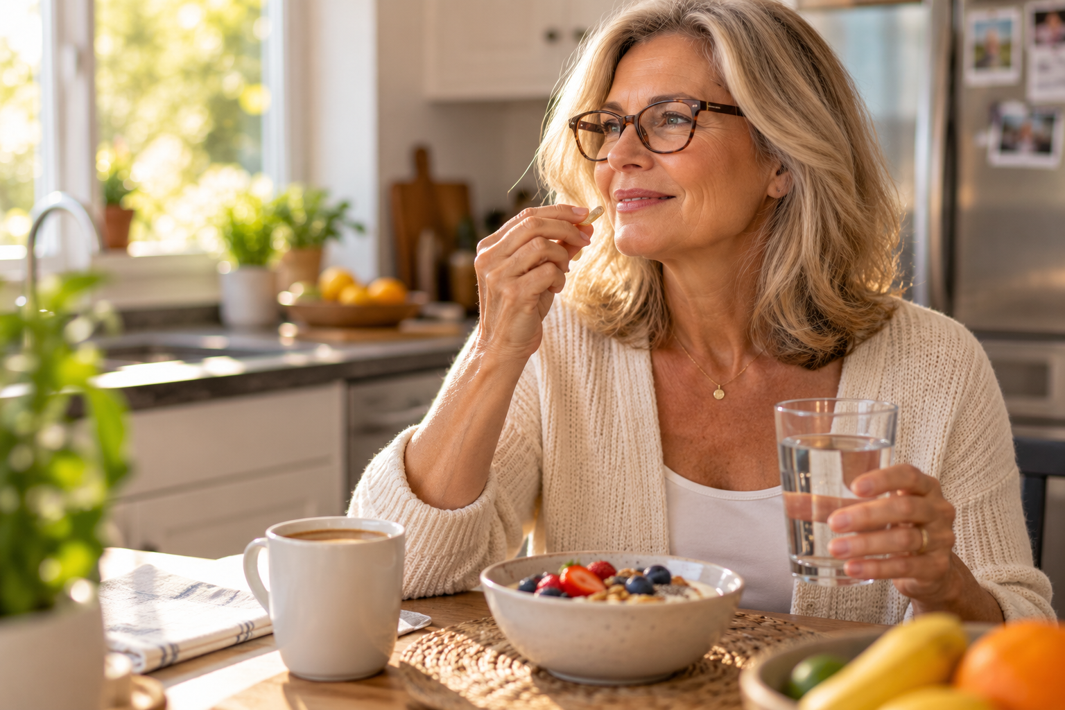 Taking Visivra with breakfast